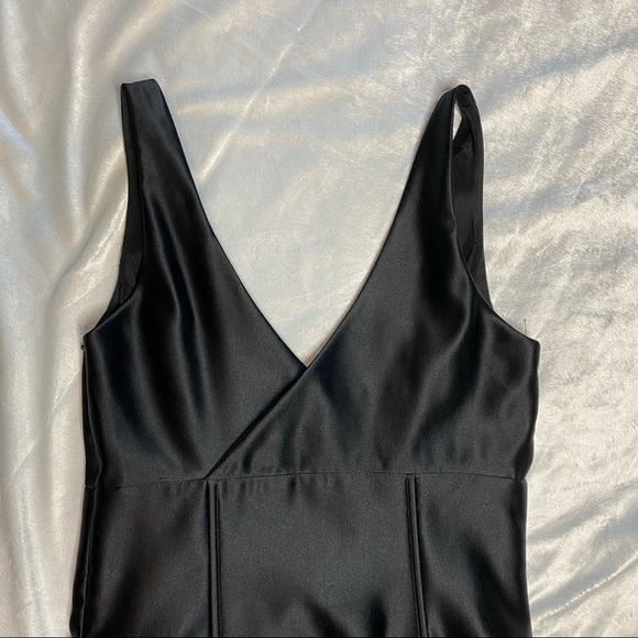 Vintage Scott McClintock Black A Line Prom/Special Occasion Dress - Picture 4 of 11